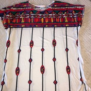 NM VTG 80s/90s Break Point Tennis Graphic Print Shirt S. Women’s in Ex Condition